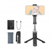 Hohem iSteady Q Siyah Cep Telefonları için Uzatılabilir Çubuklu Stabilizer Gimbal - 1