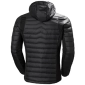 Helly Hansen Hooded Down Hybrid Insulator Erkek Kapişonlu Outdoor Mont Siyah HHA.63007HHA.991 thumbnail 4