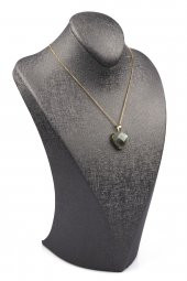 Labradorit Doğal Taş Gold Renkli Kolye thumbnail 2