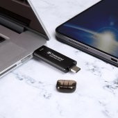 Transcend TS1TESD310C 1TB, External SSD, ESD310C,USB 10Gbps, Type C/A, Black - 2