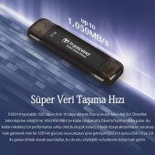 Transcend TS1TESD310C 1TB, External SSD, ESD310C,USB 10Gbps, Type C/A, Black - 4