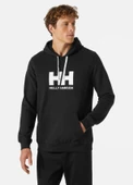 Helly Hansen HH Logo Hoodie Erkek Kapüşonlu Sweatshirt Siyah HHA.33977-990 - 1