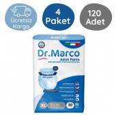 Dr. Marco Emici Külot Hasta Bezi Ekstra Büyük Boy (XL) 30'lu 4 Adet - 1
