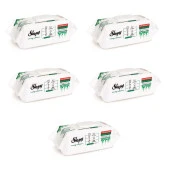 Sleepy Easy Clean Sirke Karbonat Beyaz Sabun Katkılı Yüzey Temizlik Islak Havlusu - 100'lü 5 Paket - 1