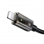 Mcdodo CA-3140 İphone Ledli Power Off Hızlı Data şarj Kablo 120cm-Siyah - 2