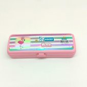 Mikro Tek Bölmeli Flamingo Temalı Kalemlik (Kalem Kutusu) - 5