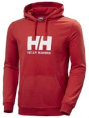 Helly Hansen HH Logo Hoodie Erkek Kapüşonlu Sweatshirt Kırmızı HHA.33977-163 thumbnail 1