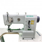 Sevmak SK-335P İnce Baş Büyük Mekik Çanta Dikiş Makinası (750W Servo Motorlu-Pfaff Tipi) - 1