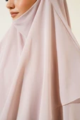 Şifon Sufle Hazır Şal Vanilya - 4