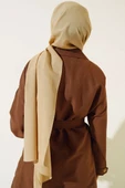 Taşlanmış Şal Bej -12 - 2