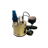 AMEGA TOXK750 1 HP Çelik Gövdeli Drenaj Dalgıç Pompa Seviye Kollu - Asansör Flatörlü - Bakır Sargı thumbnail 1