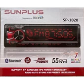 Sunplus SP-1020 4X55 Watt Bluetooth /usb/sd/radyo Oto Teyp 10304 - 1