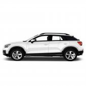 Renault Kadjar (2015-2022) - Tavan Çıtası - Solid - (2 Parça Aluminyum) - (SUV-ABS Ayak-Siyah) - 5