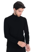 Cengiz İnler Yarım Balıkçı Düz Slim Erkek Triko - 2
