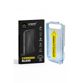 iPhone 14 Pro Hayalet Kırılmaz Cam Ekran Koruyucu Kurulum Aparatlı thumbnail 1