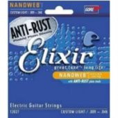 Elixir 12027 Nanoweb Custom Light Elektro Gitar Teli (9-46) - 1