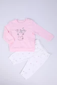 Babyhola Kız Bebek Çocuk Alt Üst Takım Mevsimlik Baharlık 12316 - 1