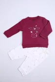 Babyhola Kız Bebek Çocuk Alt Üst Takım Mevsimlik Baharlık 12316 - 5