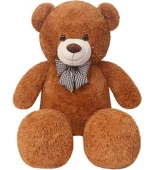 Oyuncak 80 Cm Papyonlu Peluş Ayıcık- İthal Kumaş - Premium Koleksiyon Hediyelik Ayı (% 100 YERLİ) thumbnail 10