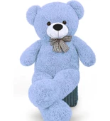 Oyuncak 80 Cm Papyonlu Peluş Ayıcık- İthal Kumaş - Premium Koleksiyon Hediyelik Ayı (% 100 YERLİ) thumbnail 2