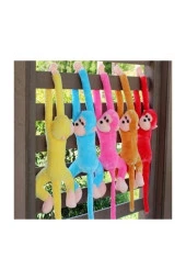 Peluş Maymun 70 cm, Elleri yapışan Sevimli 2 ADET Farklı RENK - 3