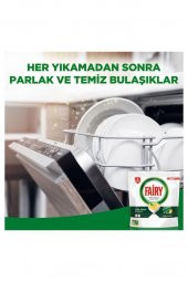 Fairy Hepsi Bir Arada 100 Yıkama Bulaşık Makinesi Deterjanı Tableti / Kapsülü Limon Kokulu - 7