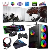 ROGAME RKT660512 İ7 12700F 16GB 480SSD 8GB RTX3050 Çift 24" Monitörlü (Gaming SET) thumbnail 1
