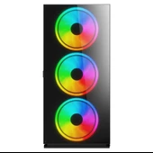 ROGAME RKT660512 İ7 12700F 16GB 480SSD 8GB RTX3050 Çift 24" Monitörlü (Gaming SET) thumbnail 3