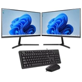 ROWORK RKT660519 INTEL i3 13100 8GB 240GB SSD Çift 21.5" Monitörlü Ev ve Ofis Bilgisayarı (Business) - 3