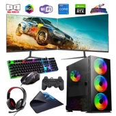 ROGAME RKT660499 INTEL I5 12400F 16GB 480SSD 8GB RTX3050 Çift 24" Monitörlü (Gaming SET) thumbnail 1