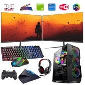 ROGAME RKT660559 INTEL i7 13700F 16GB 1TB M2 4GB GTX1650 Çift 24" Mon. (Gaming SET) - 1