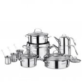 KORKMAZ STEAMA 15 PARÇA HİPER SET - 1