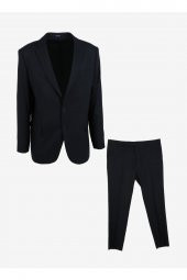 Normal Bel Regular Fit Lacivert Erkek Takım Elbise Tk1000400376 - 1