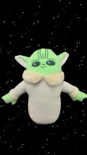 Star Wars Peluş Baby Yoda Karakter Oyuncak 30 Cm - Premium Koleksiyon Hediyelik Peluş - 2