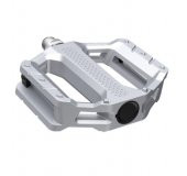 Shimano Bisiklet Platform Pedal Alüminyum PD-EF202 Gümüş Bmx Freeride Rulmanlı Pedal - 2