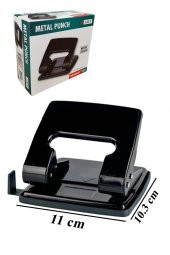 Delgeç Orta Boy Siyah 30 Sayfa Metal 1 Adet Enerji Tasaruflu Mimaks e-30/S Delegeç Perfaratör 1 Adet - 1