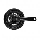 SHIMANO Bisiklet Aynakol FC-TY501 8/7/6-vites 175,0 mm 42-34-24D Siyah Orta Dişli - 1