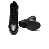 Greyder 29240 Kadın Siyah Hakiki Deri Bot - 5