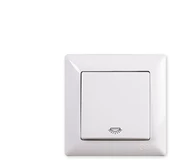 Günsan Visage Beyaz Light Anahtar + Çerçeve - 1