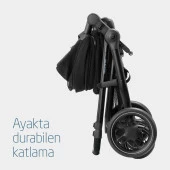 Maxi-Cosi Zelia3-CabrioFix I-Size Çift Yönlü Seyahat Sistem Bebek Arabası Essential Black thumbnail 8