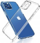 Vendas iPhone 15 Pro Uyumlu (15 Pro) Simple Serisi Kamera Korumalı Soft Şeffaf Silikon Kılıf + Seramik Nano Ekran Koruyucu - 1
