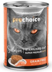 Prochoice Somonlu Kısırlaştırılmış Yetişkin Kedi Konserve Maması 400 Gr - 1
