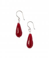 STONEAGE JEWELLERY Küpe Gümüş Ceyt Doğal Taş - 3