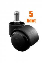 Hayal Sepeti Ofis Çalışma Koltuğu Tekerleği 5 Adet Dayanıklı - 3