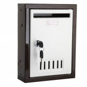 SGS Metal 2 Adet Anahtarlı Metal Dilekçe ve Posta Kutusu SGS 331 - 4