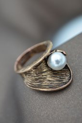 STONEAGE Yüzük Ayarlanabilir Selluka Çiçeği thumbnail 2