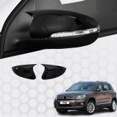 Volkswagen Tiguan (2007-2015) - Ayna Kapağı (Yarasa) Piano Siyah Abs (Suv) - 1