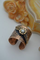 STONEAGE YAPRAK FİGÜRLÜ YÜZÜK thumbnail 1