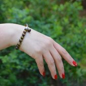 STONEAGE Kaplan Gözü Doğal Taş Bayan Bileklik thumbnail 1