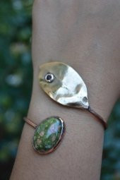 STONEAGE JEWELLERY Unakit Taşlı Tasarım Bileklik thumbnail 4